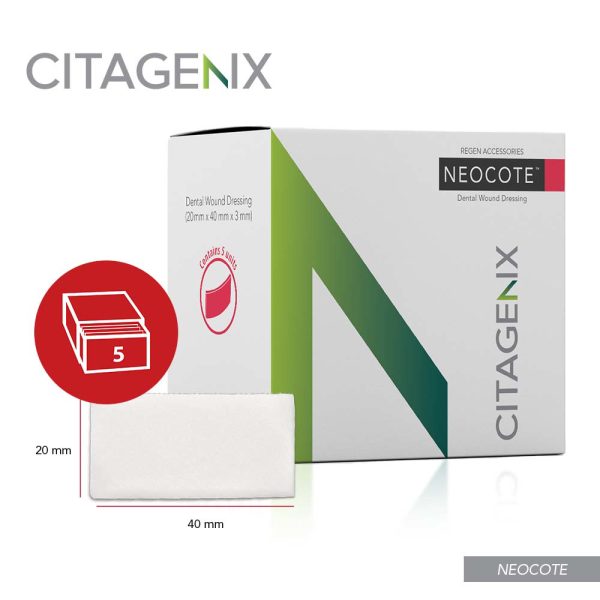 Neocote 20mm x 40mm x 3mm Collagen wound dressing